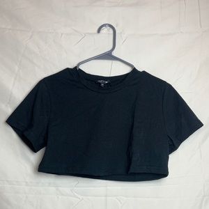 Black Crop Top